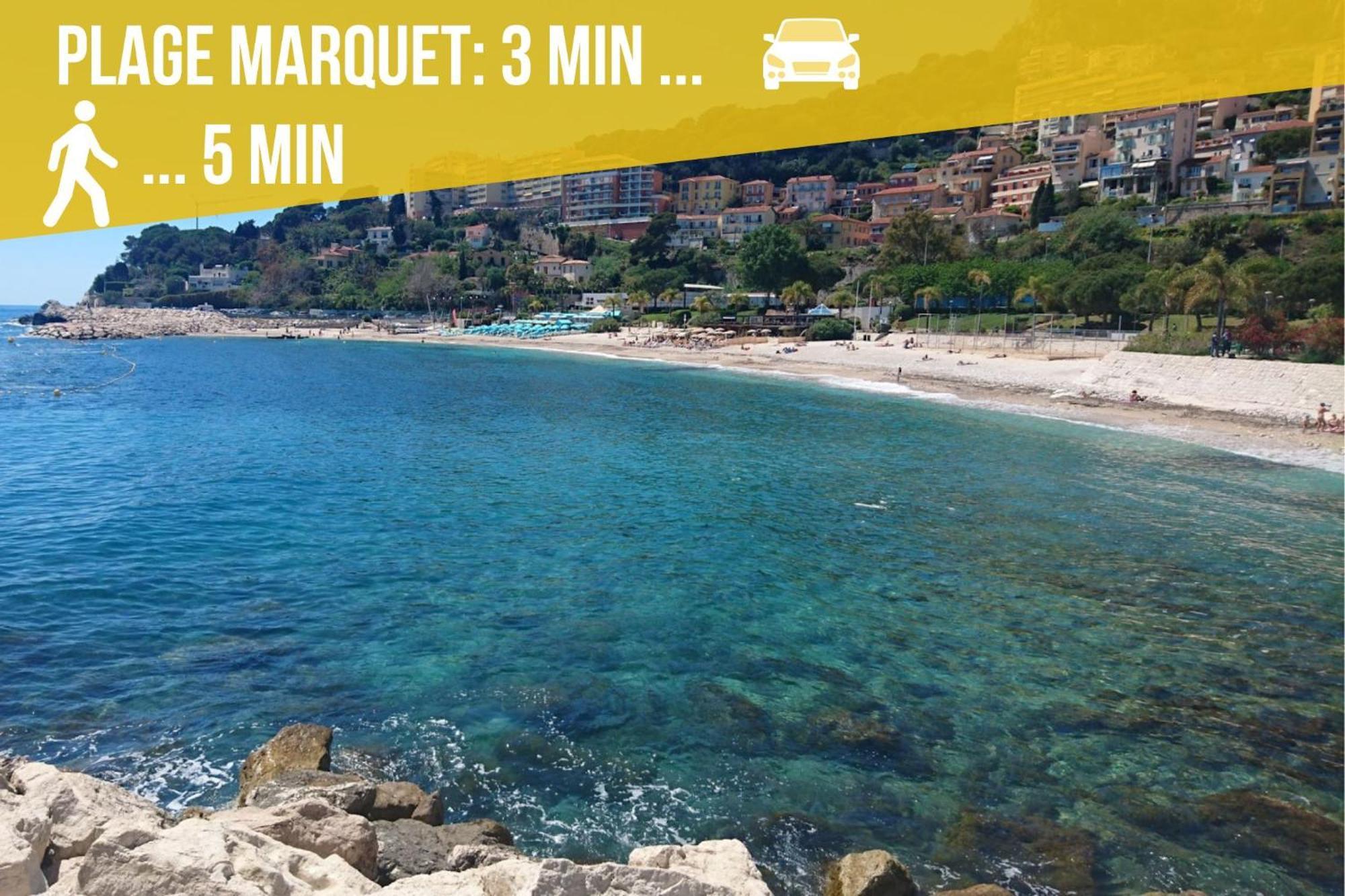 Appartements Neuf - Frontiere De Monaco - Clim - Wifi カップダイユ エクステリア 写真