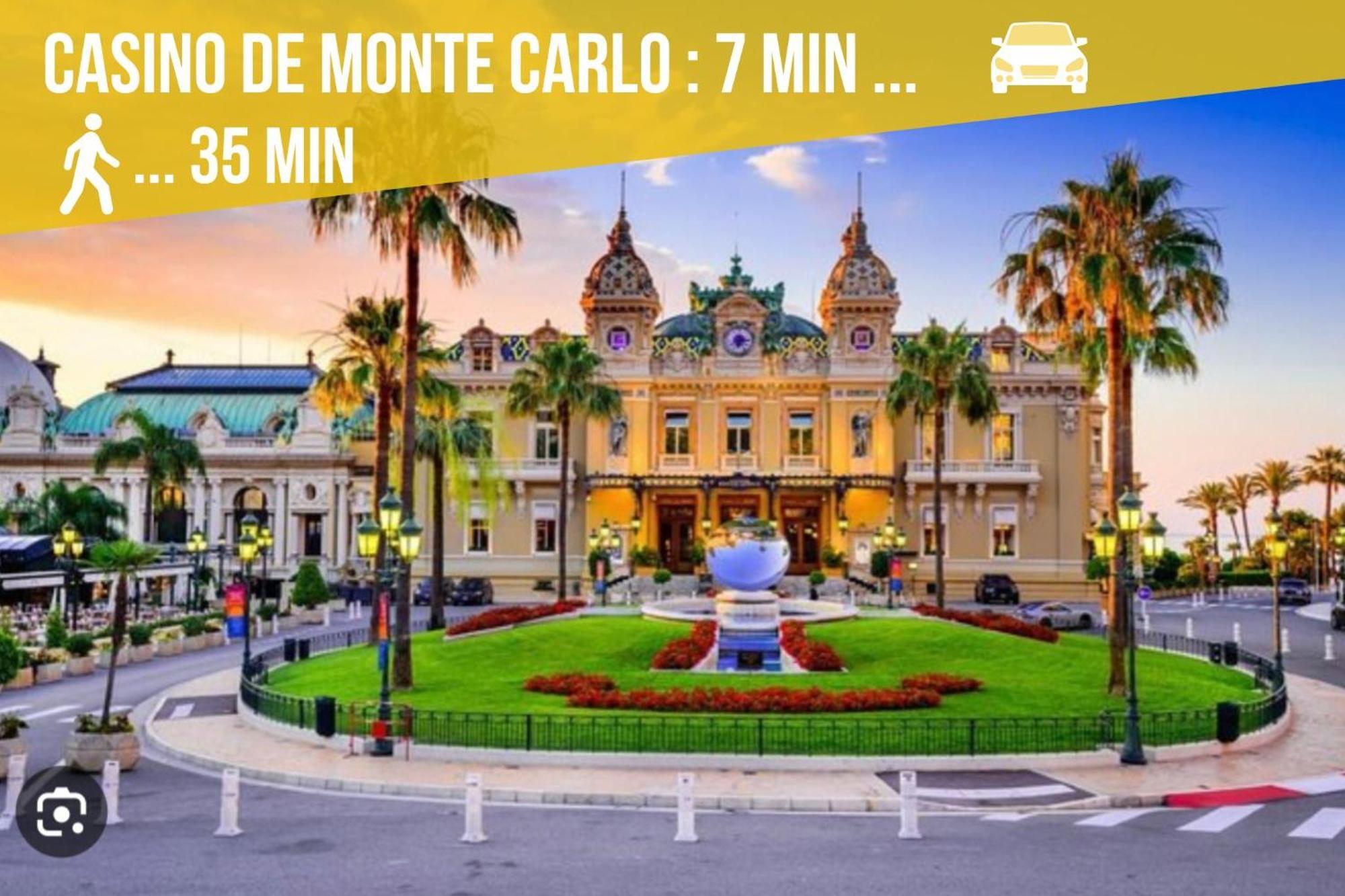 Appartements Neuf - Frontiere De Monaco - Clim - Wifi カップダイユ エクステリア 写真